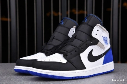 Hyperoad MID 'ROYAL TOE' JORDAN BLACK AIR 1 SE 1002